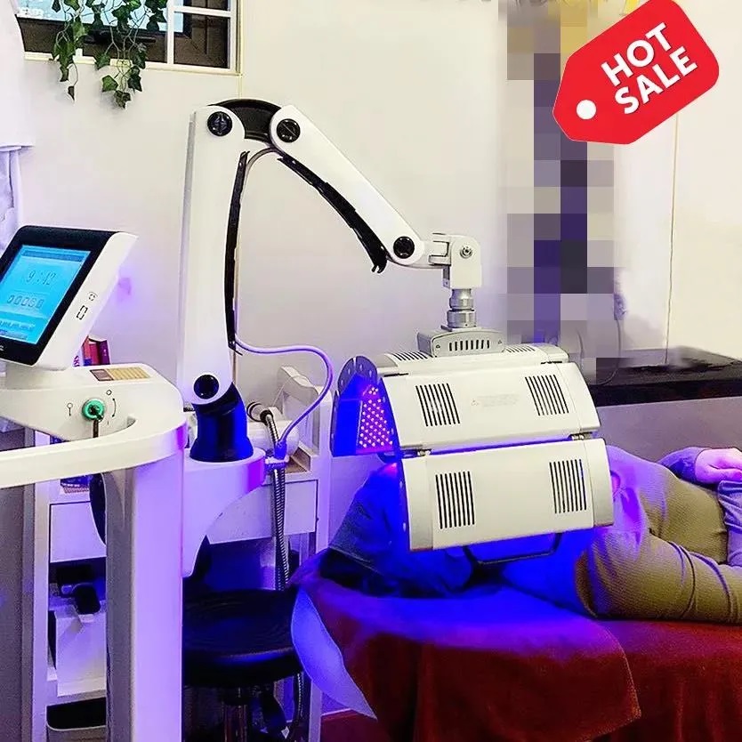 Medical Grade Face LED Red Blue Yellow Light Therapy Skin Care Machine Photon Skin Rejuvenation And Tighten Beauty Equipment