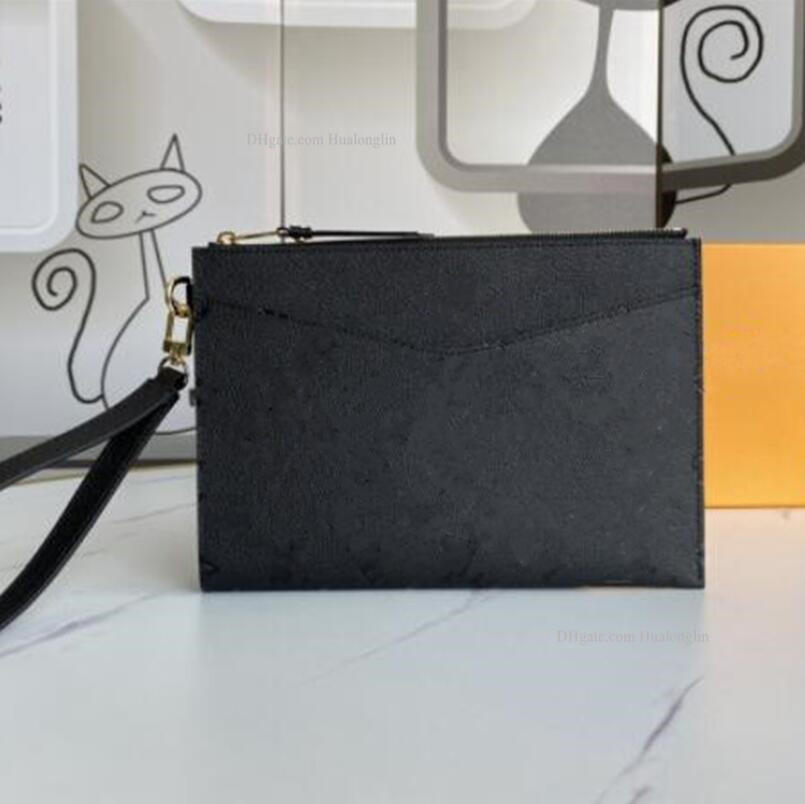Wholesale Quality Woman Bag With Box Purse Clutch Wallet Luxury Designer handbag embossed flowers letters fashion