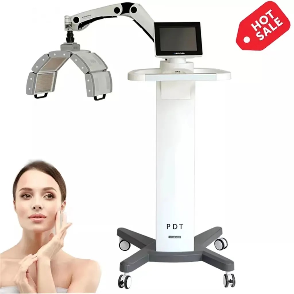 Medical Grade Face LED Red Blue Yellow Light Therapy Skin Care Machine Photon Skin Rejuvenation And Tighten Beauty Equipment