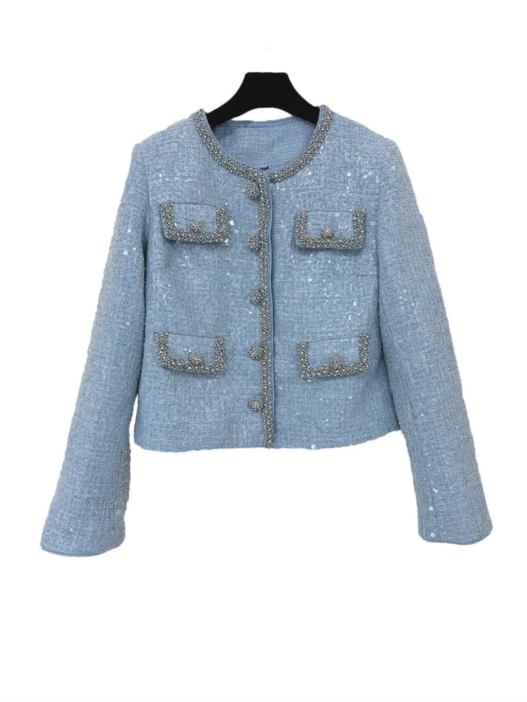 Womens Jackets Short jacket fashion advanced personality exquisite temperament comfortable 2024 fall and winter 1123 231212
