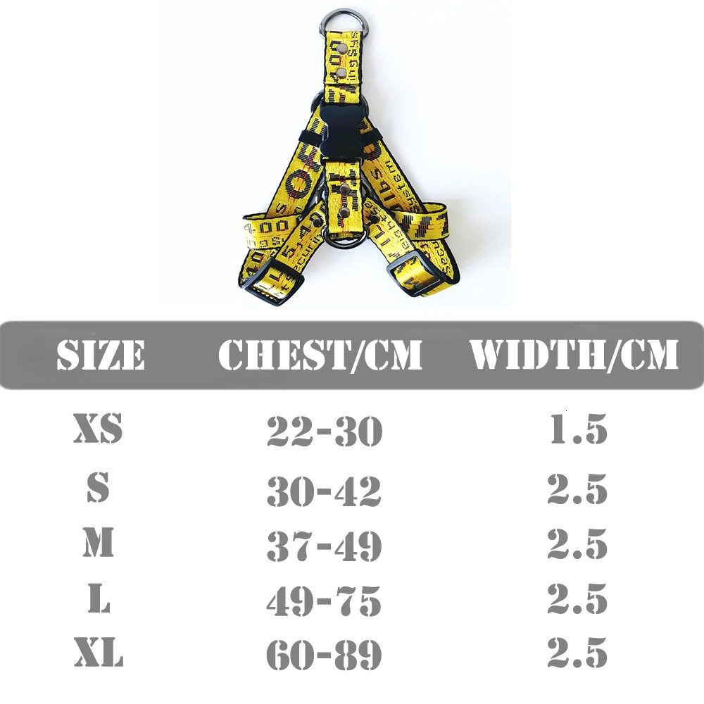 Collars Leashes Dog Collar And Leash Set Fashion Gold Chain Nylon Long Rope Lettered Perro For Pitbull Puppy 231212 Essential Pet Supplies