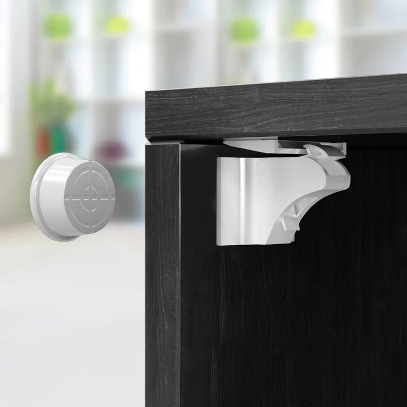 Baby Locks es Security Magnetic Child Lock Cabinet Drawer Door Protection Safety Set Universal Infant 231211
