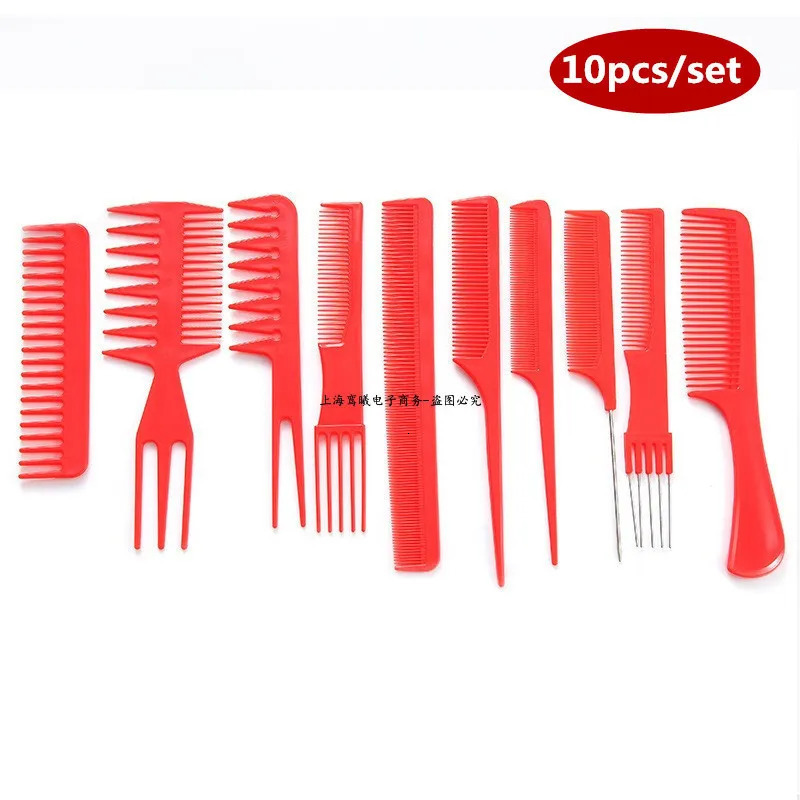 Hair Brushes Arrivals Men Women Beauty Salon Styling Hairdressing Black Plastic Brush Combs Anti static Hairbrush Modelling Tools 231211