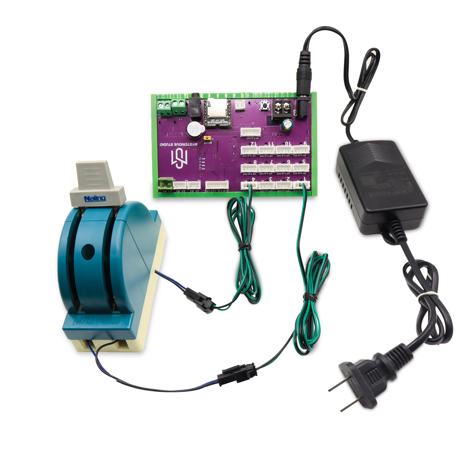 Mysterious Studio Secret Room Escape Game Mechanism Props Electronic Puzzle Switches Adjust The Switches to The Right Gear