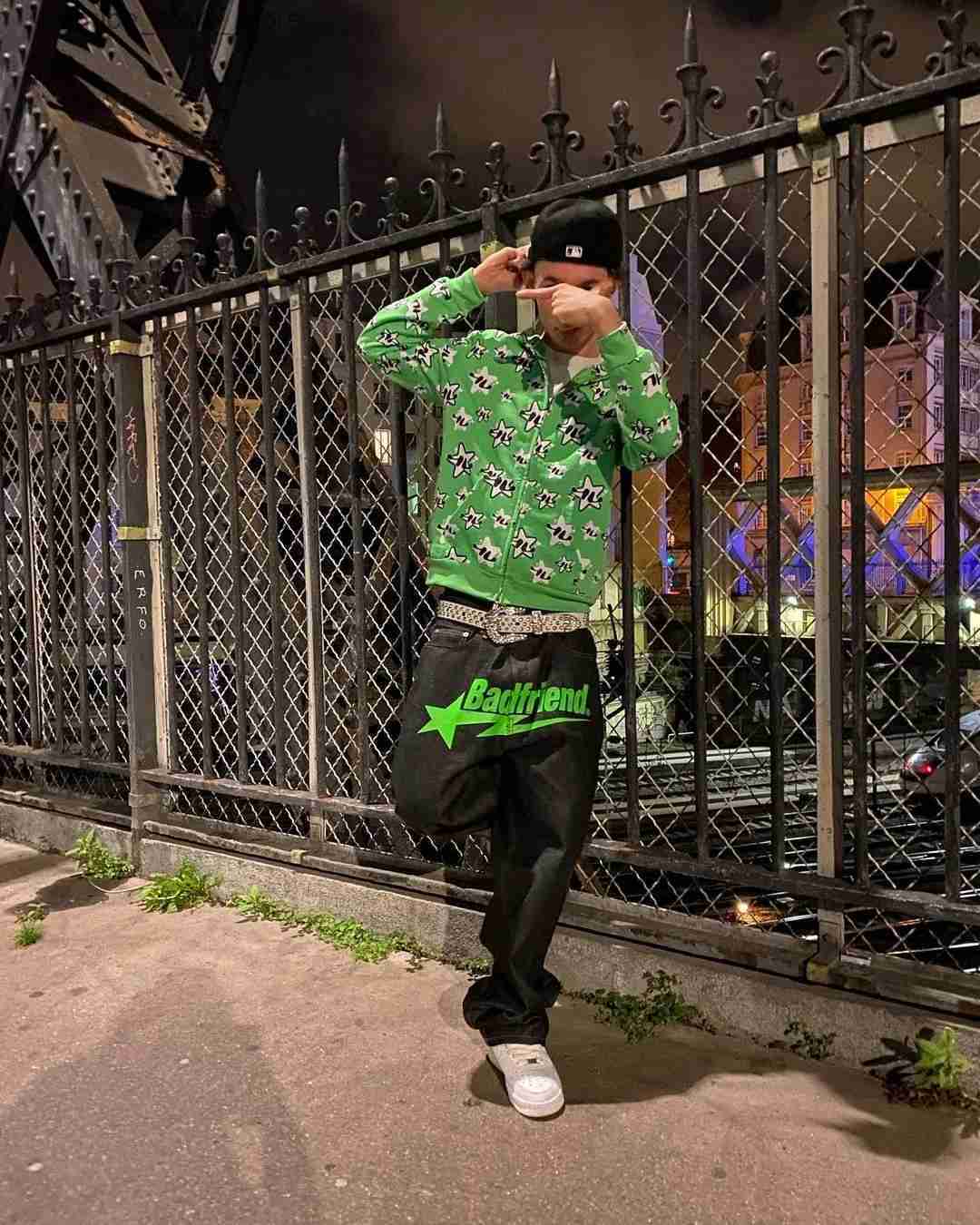 Mens Jeans Y2K Mens… - image