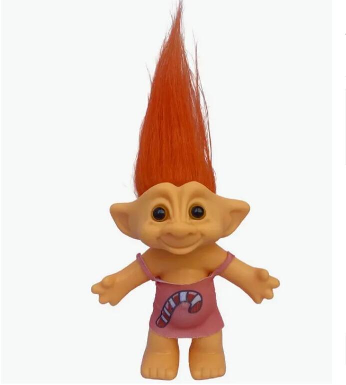 2023 new arrival hot sell troll doll funny collectible toys creative silicone action figures toys Adult decompression doll