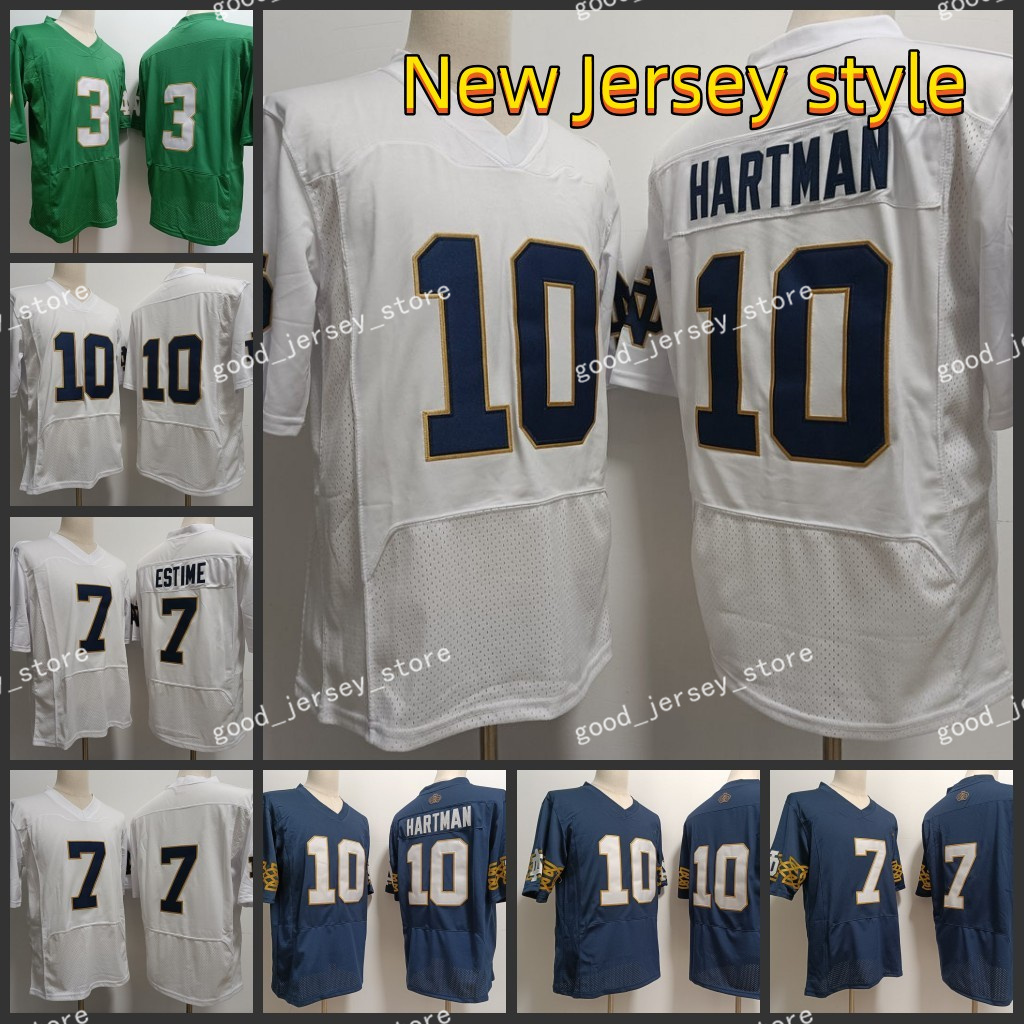 NCAA Notre Dame College Football Jerseys 10 Sam Hartman 7 Audric Estime 3 Joe Montana Stitched New Men s-3xl good Jerseys
