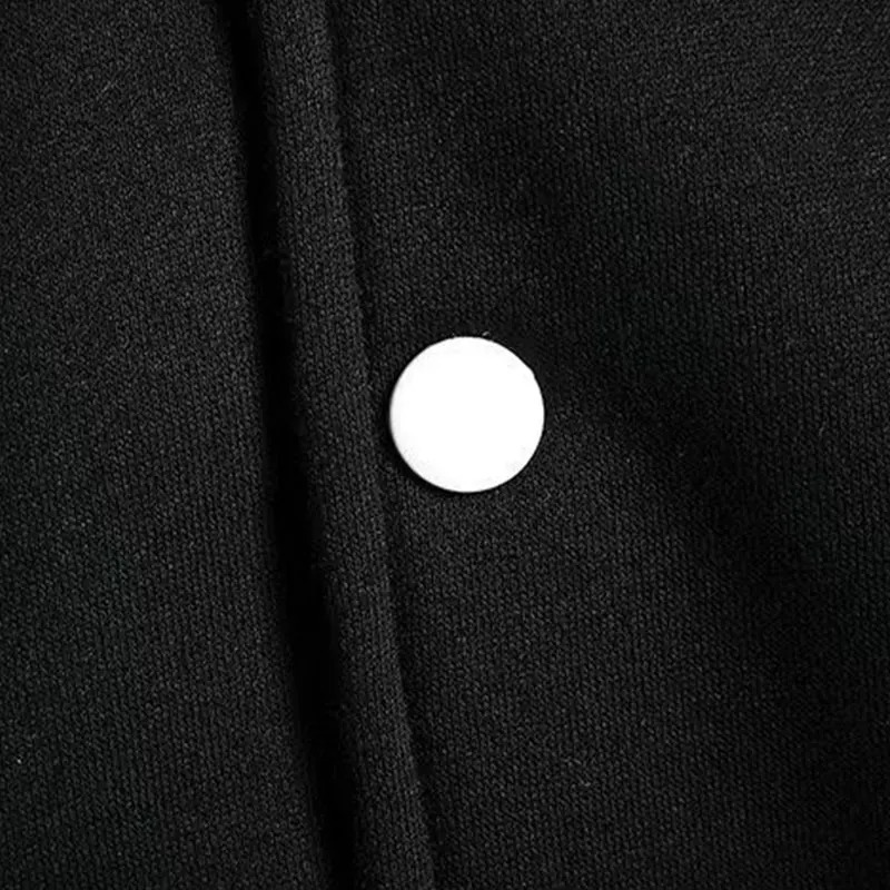 Men's Jackets Supzoom Arrival Autumn Baseball Wear Students Fat Teenagers Preppy Style Rib Sleeve Short Print Bomber Jacket Men 231211