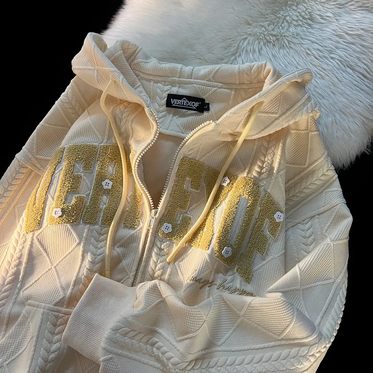 Men's Hoodies Sweatshirts Green American streetwear hoodies student retro jacket ins style cardigan couple loose sweatshirt y2k zipper harajuku h