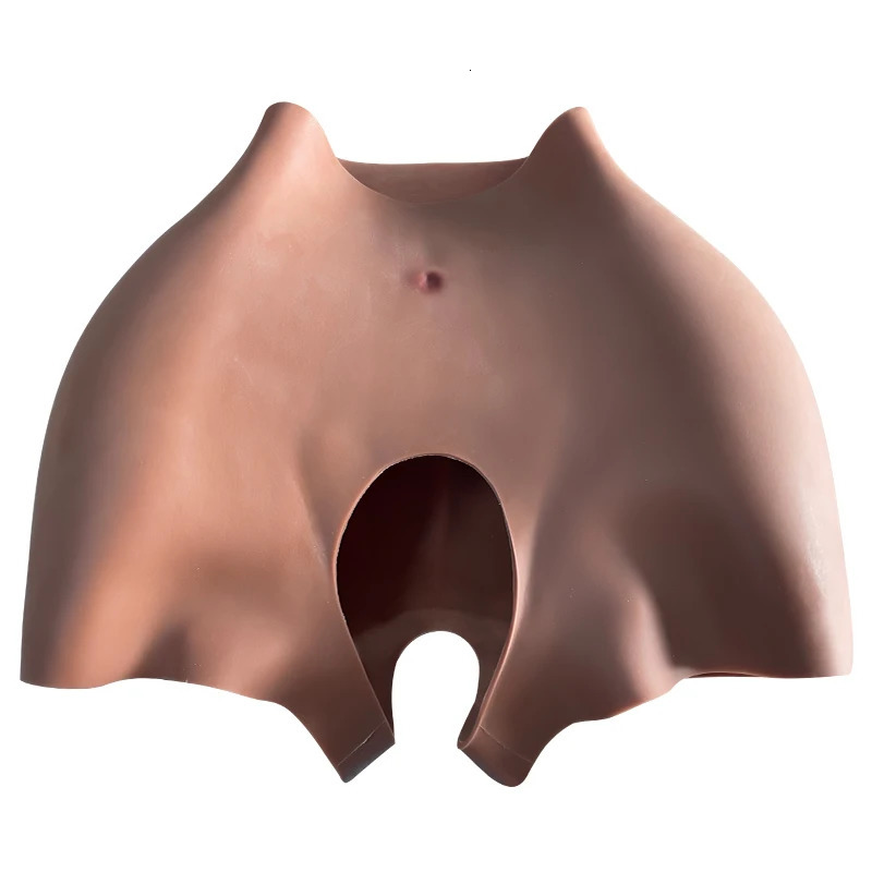 Breast Form Silicone Big Butt Lifting Shaper Artificial Huge 4.8cm Bum and Hips Padded Panties Buttock Lifter Pants For African Women 231211