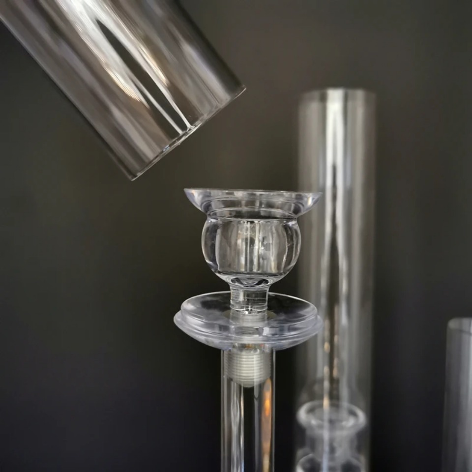 Acrylic Candelabra 9 Heads Candle Holders Wedding Candlesticks Table Centerpieces Flower Stand Holder Big Candelabrum IM1081 XJ260305