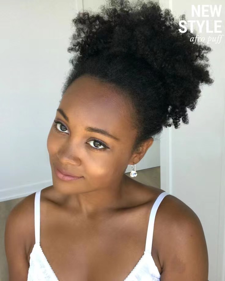 100 human Afro Puff Drawstring Ponytail Kinky Curly Bun Hair brazilian Short Extensions Hairpieces Updo Hair natural tapered cut crochet braids curly 
