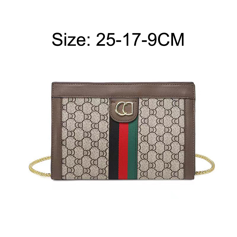 New Designer Bag Women Bags Handbags Shoulder Bags Tote Bagg Brown Classic Chains Zipper shell bag Medium Cross Body