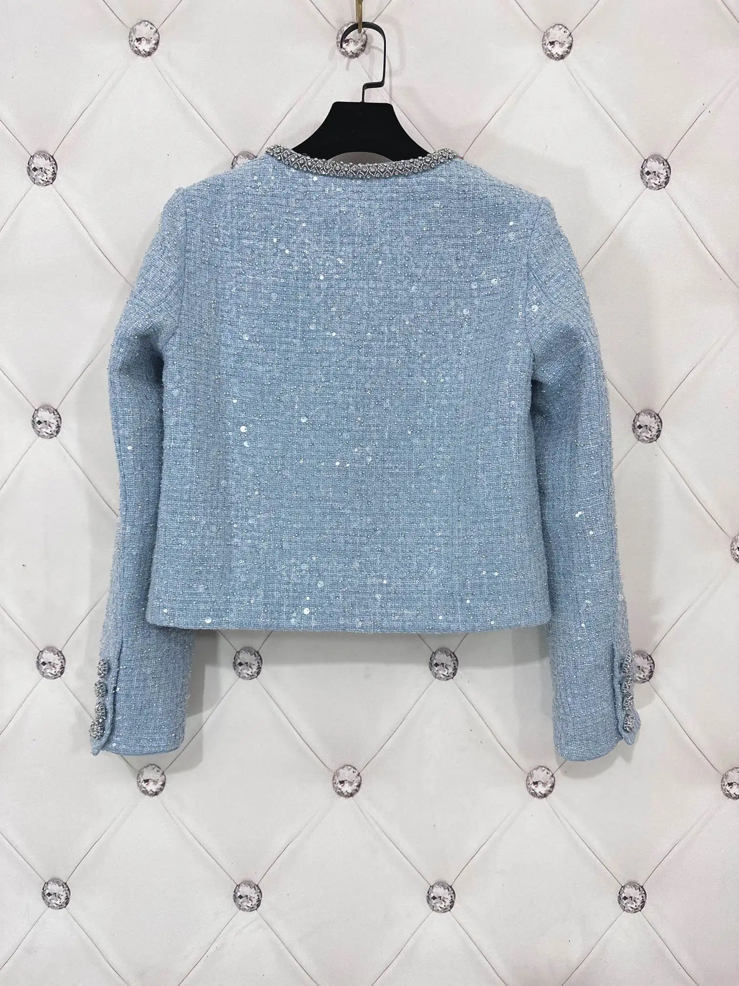 Womens Jackets Short jacket fashion advanced personality exquisite temperament comfortable 2024 fall and winter 1123 231212