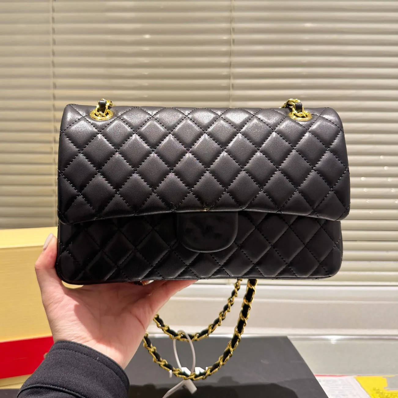 Mirror Quality bag Crossbody Bag Shoulder Chain Bags Designers Handbag Cf bag Women Classic Flip Bag Caviar Bag Diamond Grain Leather Large Capacity Flap Bag