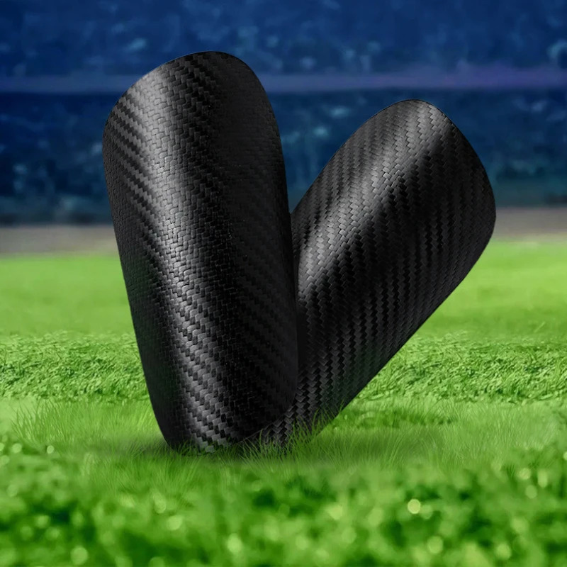 Shin Guard Ultralight Carbon Fiber Soccer Shin Guards Football Guard Accessories Canilleras Protector Children Goods Protect Tibia Training 231211