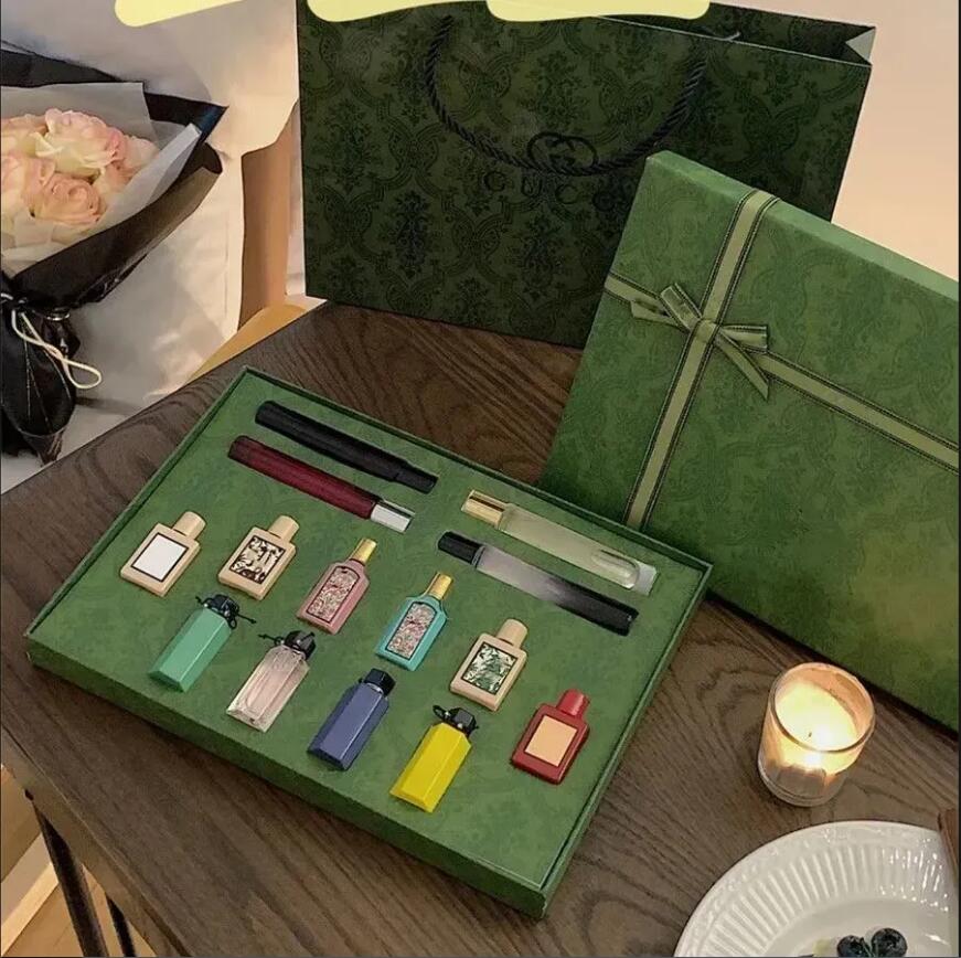 Women Flora Perfume set Lady Fragrance EDT Parfum 14pcs wedding souvenir Long Lasting Smell Flower Spray Cologne High Quality Fast Delivery 4pcs