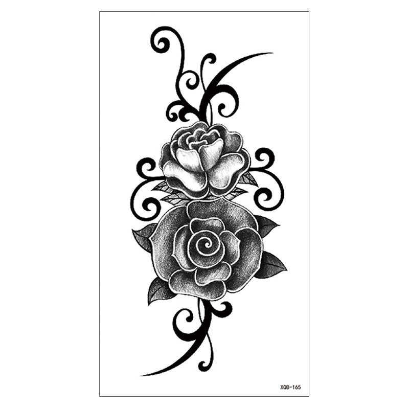 New small full arm waterproof tattoo stickers for men and women multiple flower arms optional environmental protection lasting