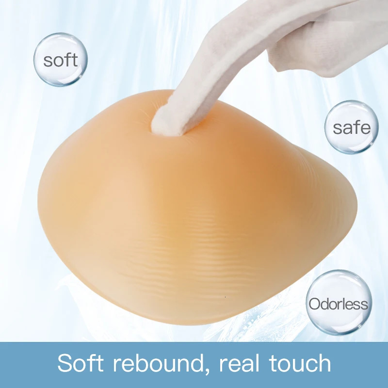 Breast Form ONEFENG VBTR Backside Deep Concave Mastectomy Silicone Breast Pads Artificial Breasts for Women Breast Enhancement Swimsuit 231211