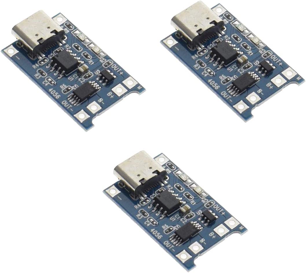 100PCS 1A 18650 Lithium Battery Protection Board Type-c/Micro/Mini USB Charging Module With Protection ModuleOne Plate Module