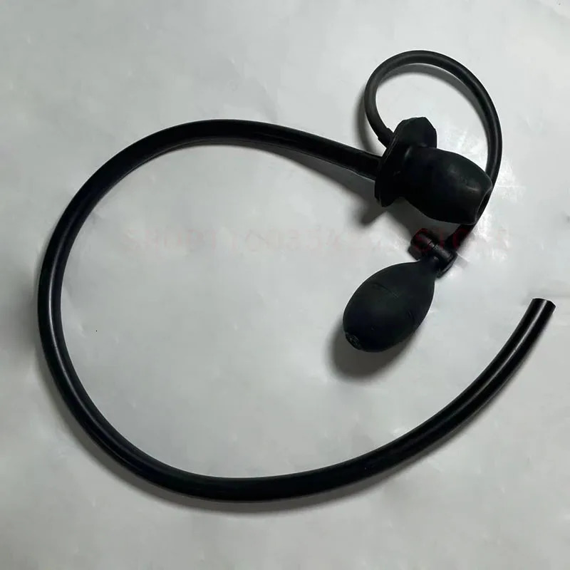 Adult Toys BDSM Latex Inflatable Insert Mouth Gag Irrigation Pipe Slave Bondage Restraints Seys Toys Adult Sex Games Mouth Plug Ball 231213 - view 7
