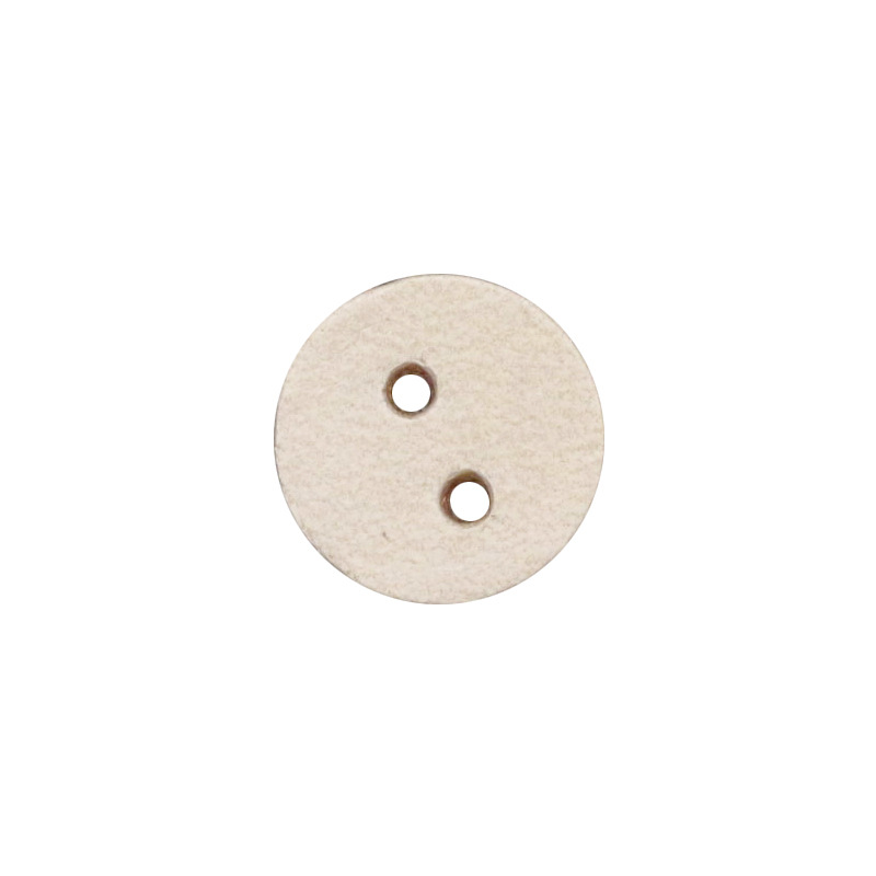 0C7001 Sewing Notions Tools Cowhide Buttons Woolen Coat Inner Cushion Buckle Stamped Genuine Leather