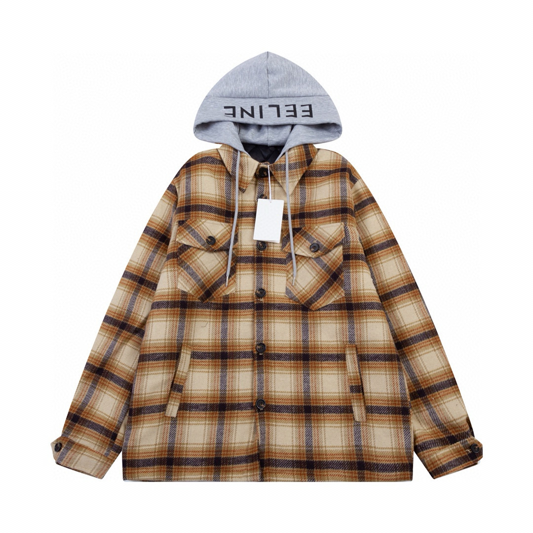 Men's plus size Outerwear & Coats Women Men'sece top hooded jacket Students casual fles clothes Unisex Hoodies coat Down & Parkas 2122