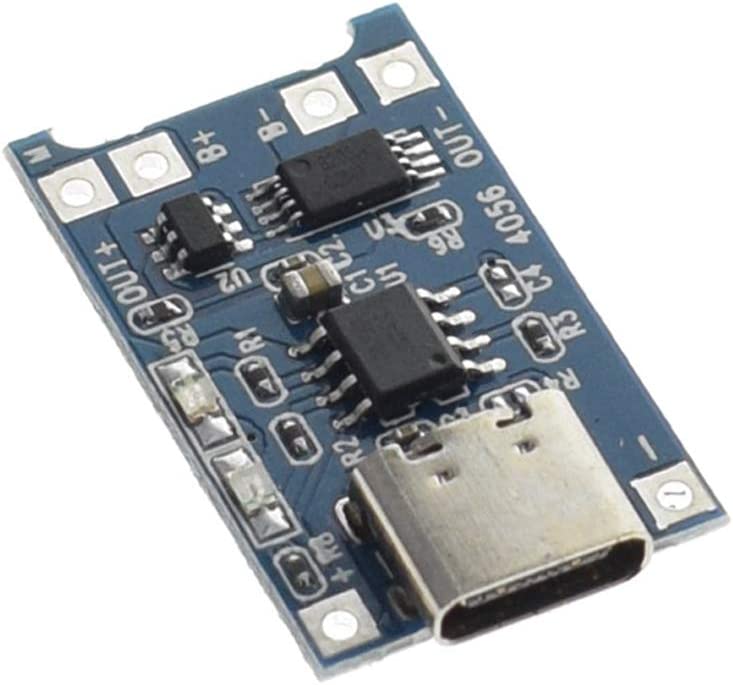 100PCS 1A 18650 Lithium Battery Protection Board Type-c/Micro/Mini USB Charging Module With Protection ModuleOne Plate Module