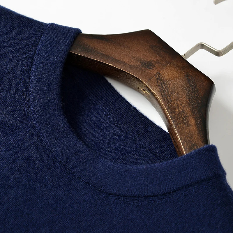 Men's Sweaters Men's Lightweight Merino Wool Crewneck Sweater Underwear T Shirt -Warm Winter Man Clothes Tops Sweaters 231212