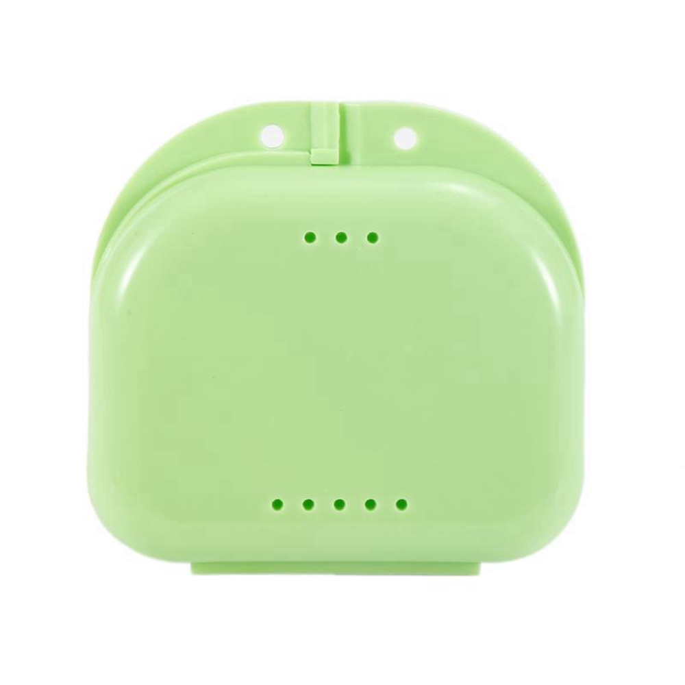 6 Colors Dental Retainer Orthodontic Mouth Guard Denture Storage Case Box Plastic Oral Hygiene Supplies Organizer Accessories w171