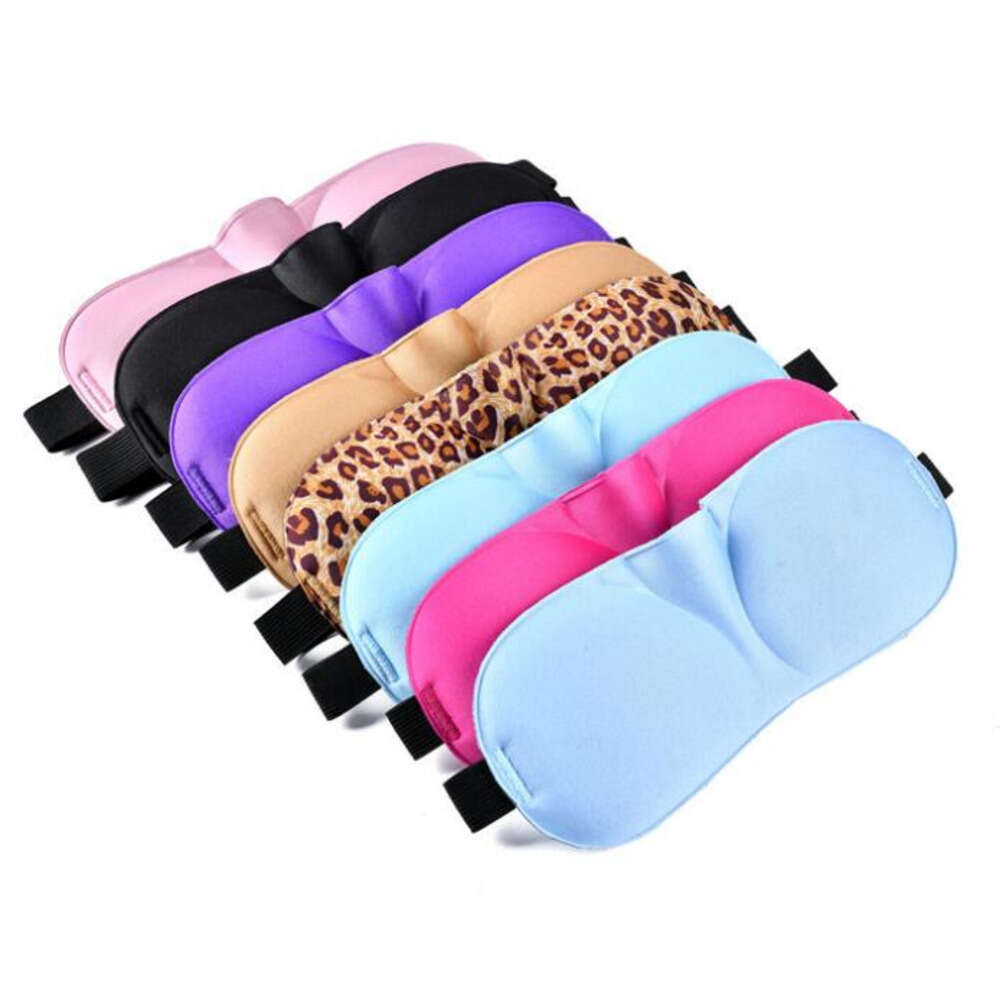 Black Blue Pink 3D Sleep Mask Natural Sleeping Eye Masks Eye Cover Shade Travel Eyepatch For Choose 3D Slaapoogmaskers Mascaras Para Dormir 3D 3d-schl