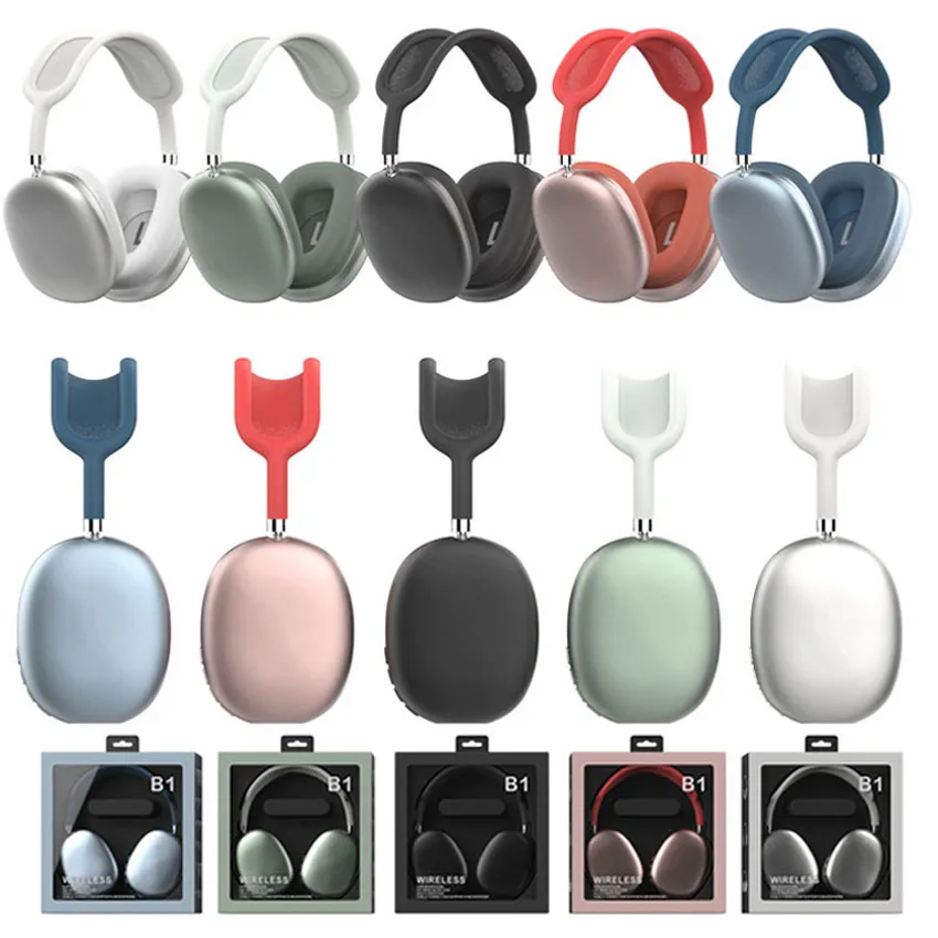 Wireless Headphone B1 Max Headphones Bluetooth head-mounted earphones featuring earmuffs super soft
