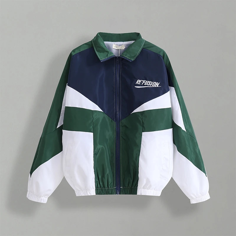 Men's Jackets Spring Fall Varsity Jacket Men Patchwork Embroidery Bomber Jacket Casual Street Loose Zipper Coat Women Couple College Style 231212