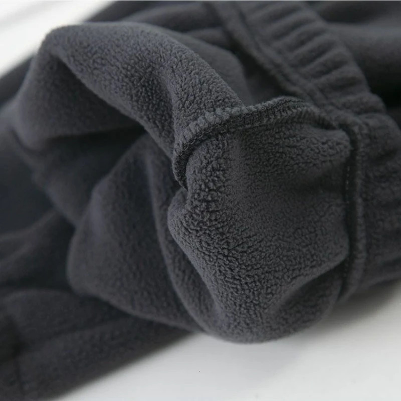 Women's Pants Capris Winter Fleece Harem Pants Women Unisex Loose Wide Leg Sweatpants High Waist Drawstring Comfortable Straight Baggy Sweatpants