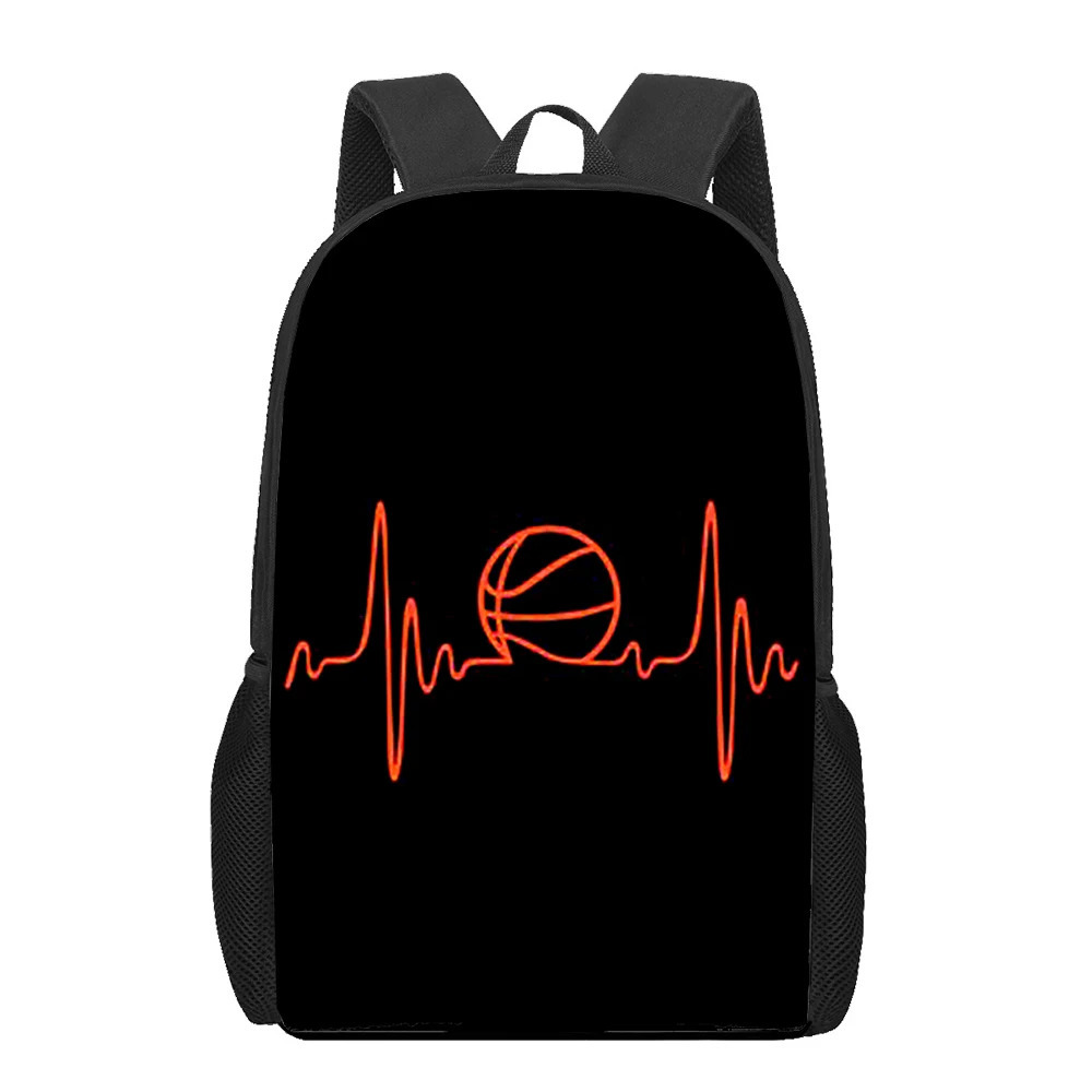 Outdoor Bags Cool Basketball School Backpack for Girls Boys Print Kids Backpacks Women Men Student's Book Bag Teenager Children School Bags 23121