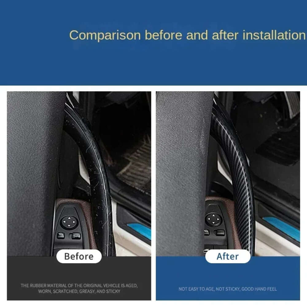 New 3 Colors 4PCS Interior Door Handle ABS Trim Protective Cover For BMW 3 4 Series M3 M4 F30 F80 F31 F32 F33 F34 F36 F82 2012-2018
