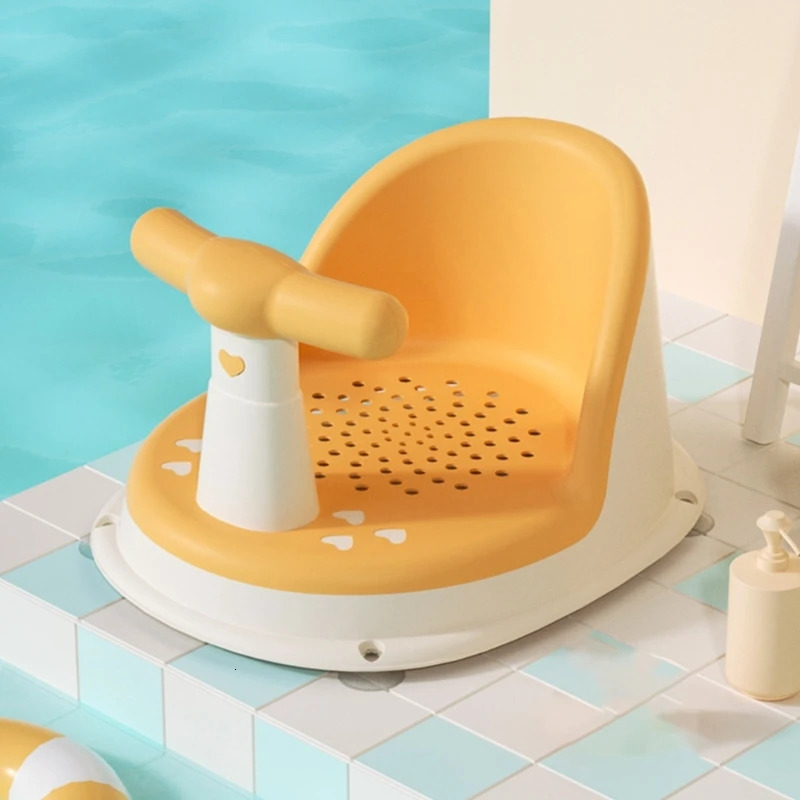 Bathing Tubs Seats Infant Bath Tub Comfortable Baby Bath Chair Anti Slip Bathing Great Shower Gift for borns 6-18 Months 231212