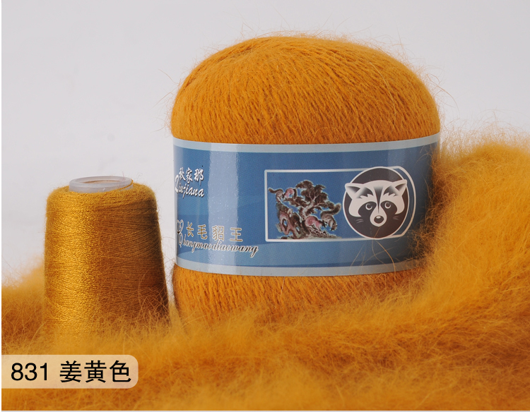 autumn winter women's angora rabbit cardigans long sweater looser pearl button pocket thick warm mink cashmere cardigans LJ201112