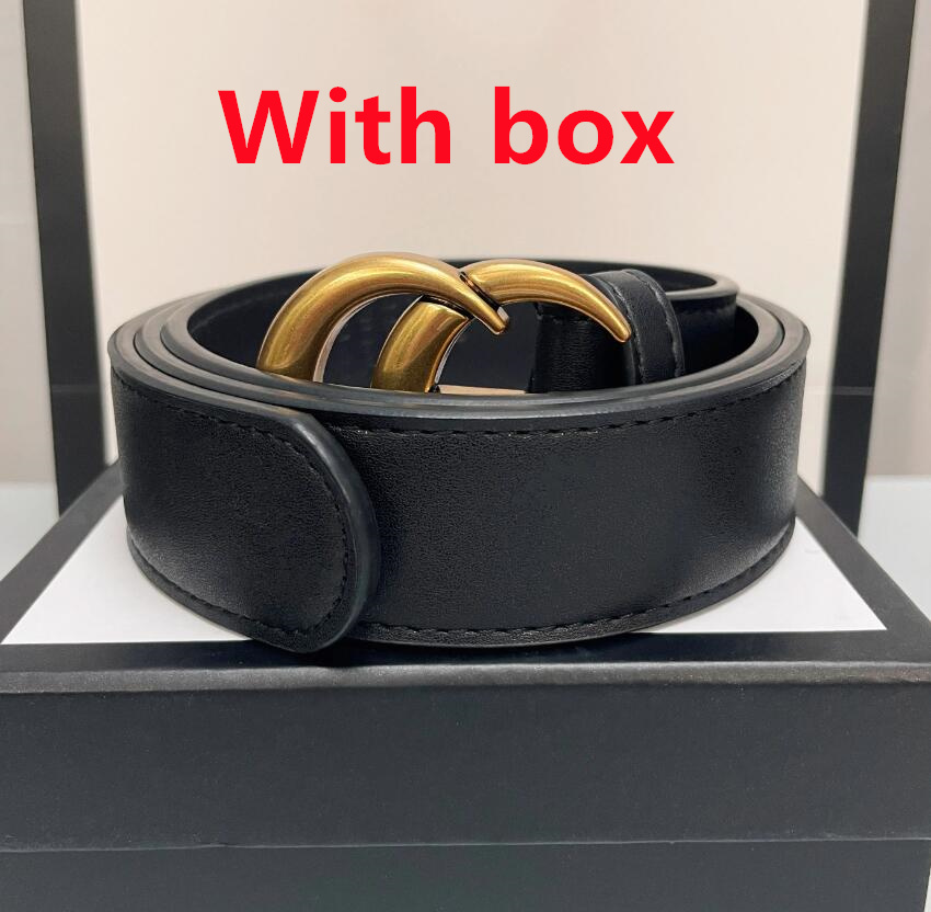 Men Designers Belts Classic fashion casual letter smooth buckle womens mens leather belt Width 2.0cm 3.0cm 3.4cm 3.8cm With Box 18 COLOR