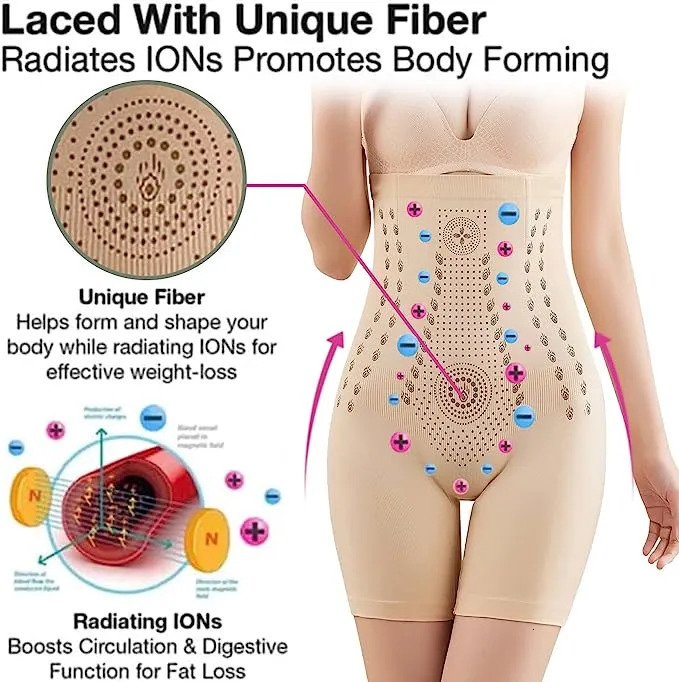 Women's Shapers Unique Fiber Restoration Shaper Tummy Control Shapewear Thigh Slimming Waist Trainer Underwear For Women Bodyshaper Panties 23121
