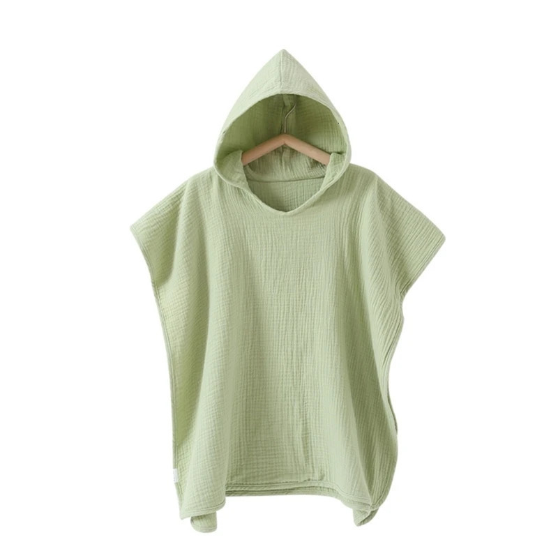 Towels Robes Summer Hooded Towel Cotton Baby Cape Towels Soft Poncho Kids Bathing Stuff for Babies Washcloth 231212