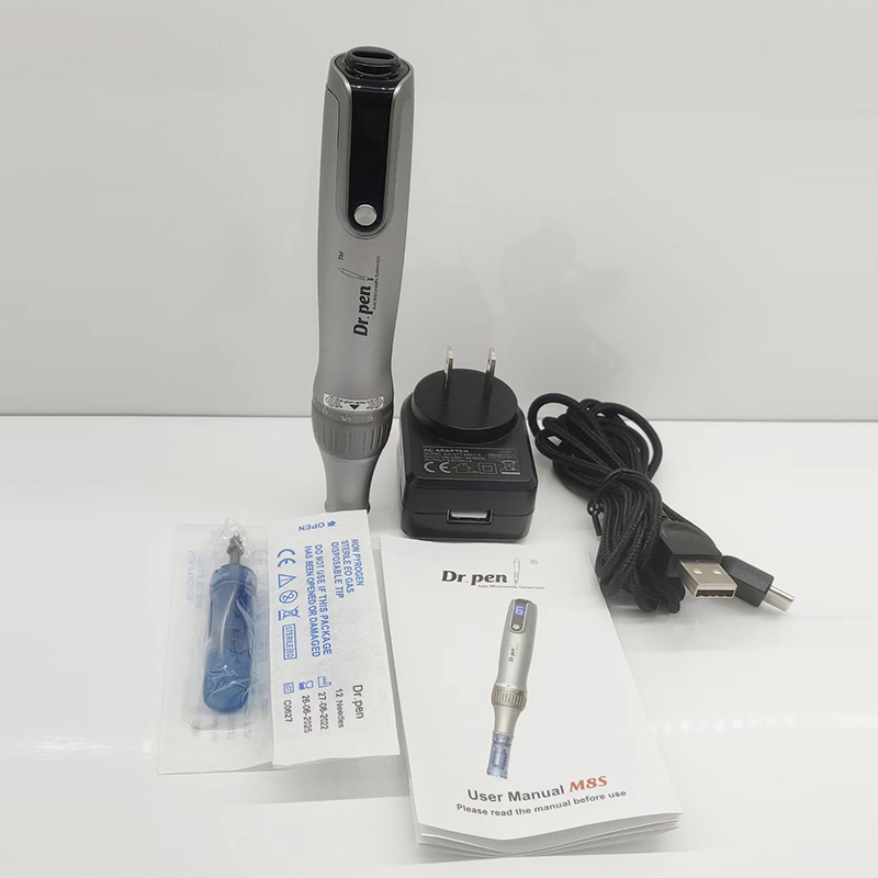 Electric DrPen Ultima M8S Derma Microneedling Pen Facial Beauty Face Skin Care Needles Device Mesotherapy Facial Treatment Machine MTS Tool Dermapen H