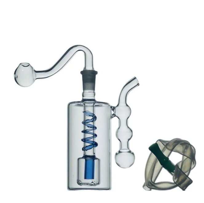 New Mini Small hookahs Glass Bongs Oil Rigs With Free Bowls 10mm Female Heady Beaker Dab Rigs