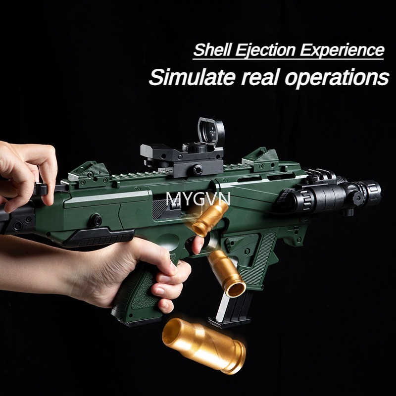 DIY Assemble Toy Gun Pistol Blaster Soft Bullet Manual Launcher Shooting Model For Adults Boys CS Outdoor Games