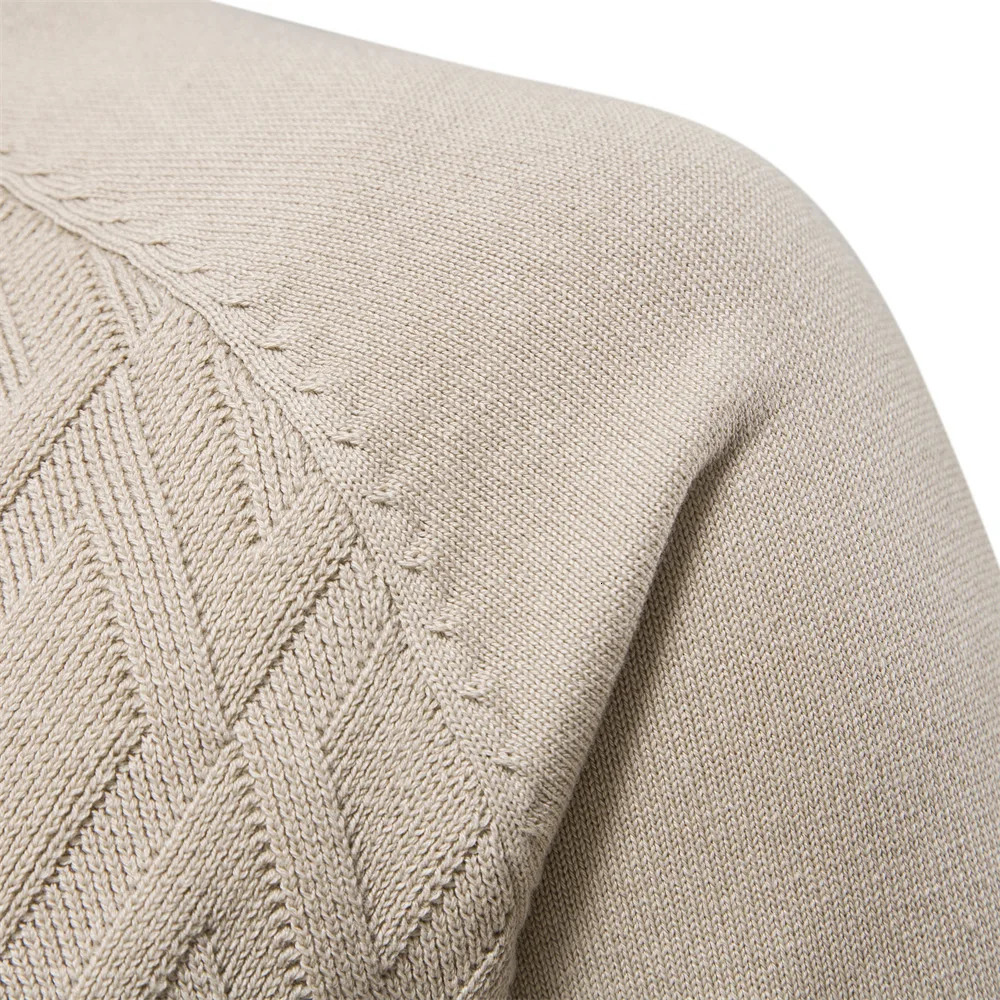 Men's Sweaters Autumn and Winter Men's Turtleneck Sweater Solid Color Base Warm Casual Cotton High Quality Sweater Man 231212