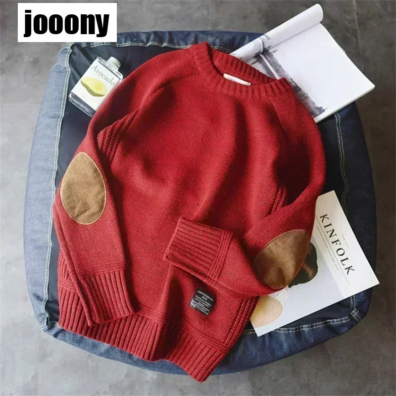 Men's Sweaters Sweaters men Winter style thick warm sweater men youth O-neck sweaters autumn Men's wool pullovers men clothing 231212