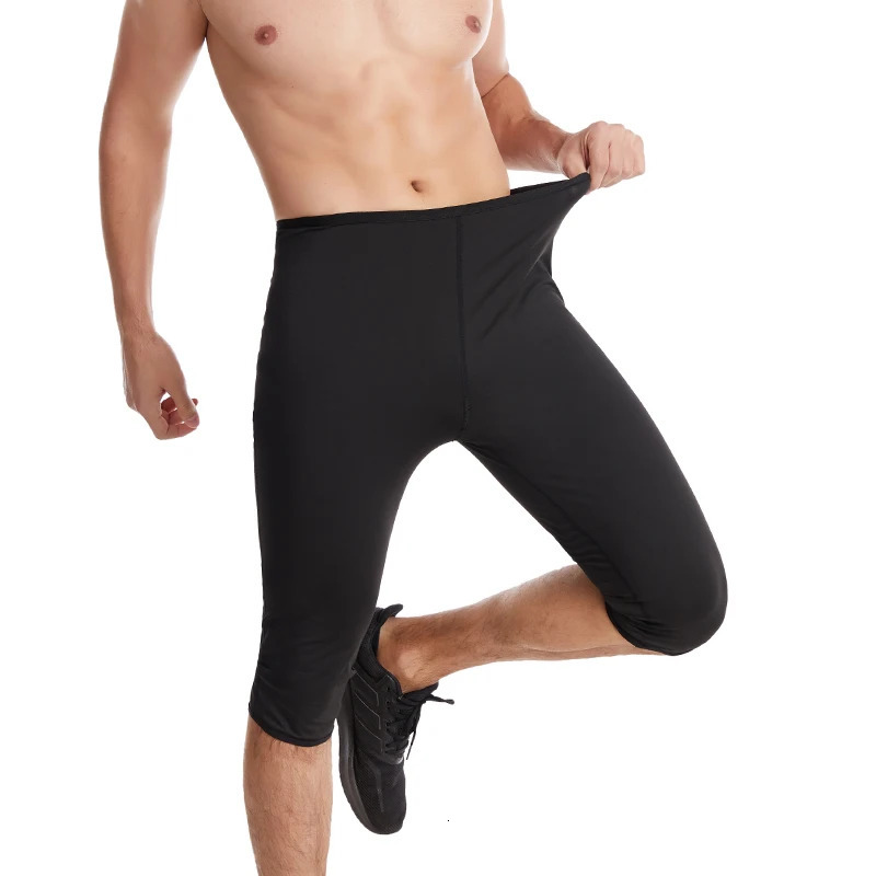 Men's Thermal Underwear Mens Sauna Suit Heat Trapping Shapewear Sweat Body Shaper Shirt Slimmer Pants Compression Top Fitness Leggings Sets 23121