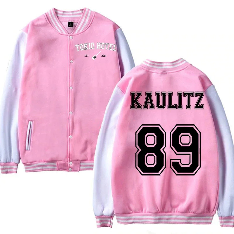 Men's Jackets Rock Band Tokio el Kaulitz 89 Jacket Harajuku Men Jacket Streetwear Top Unisex Clothes Fashion Rapper Jacket Oversize Clothes 23121