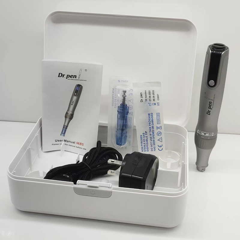 Electric DrPen Ultima M8S Derma Microneedling Pen Facial Beauty Face Skin Care Needles Device Mesotherapy Facial Treatment Machine MTS Tool Dermapen H