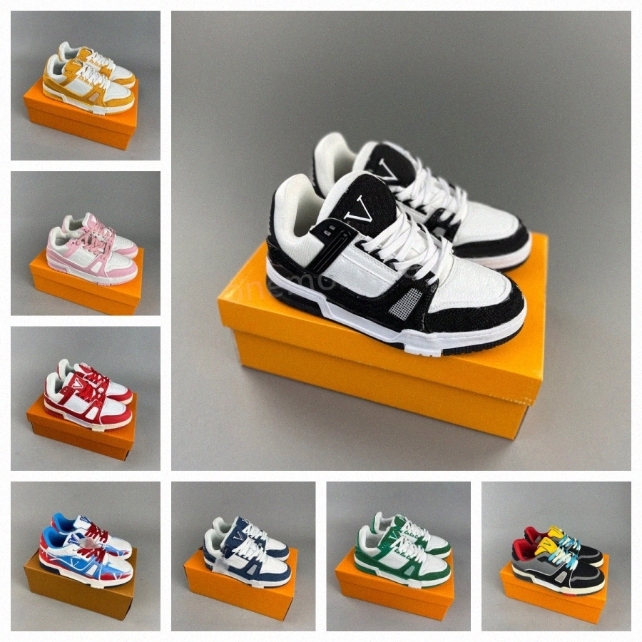 luxury flat sneaker Designer casual shoes mens womens denim canvas leather abloh white green red blue letter overlays fashion platform low sneakers